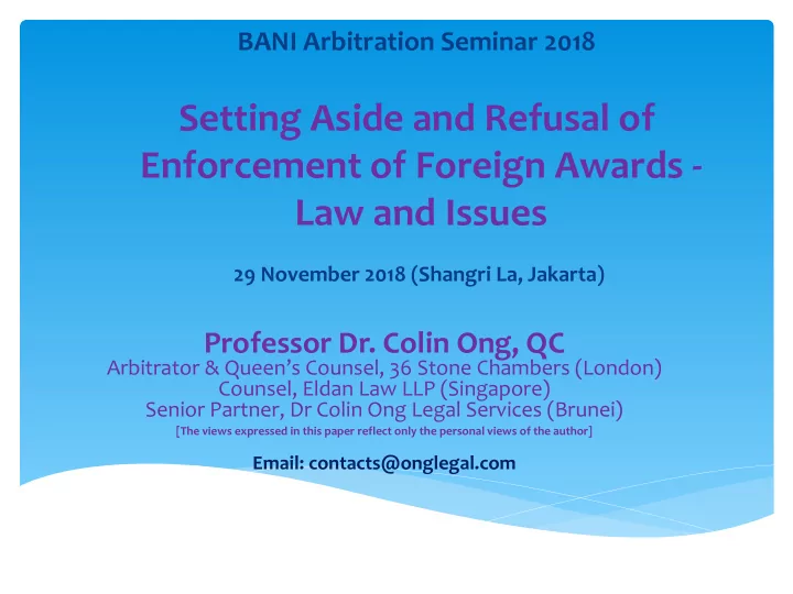 29 november 2018 shangri la jakarta