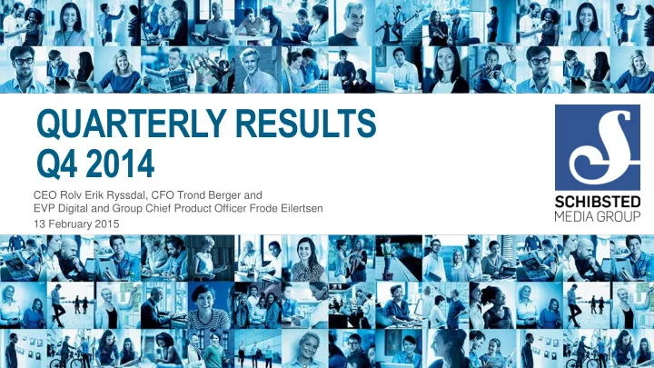 quarterly results