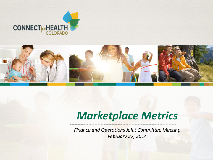 marketplace metrics