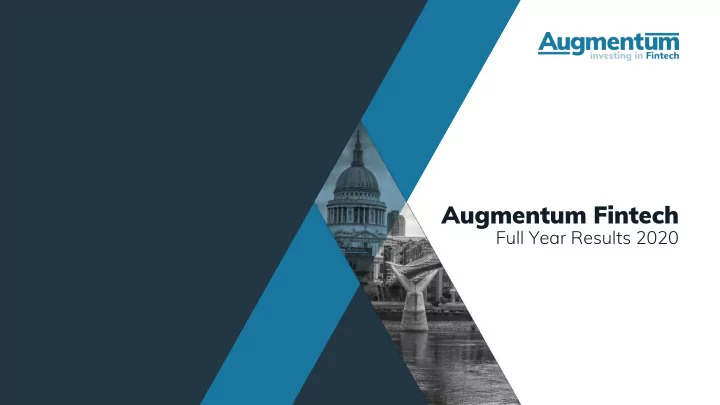 augmentum fintech