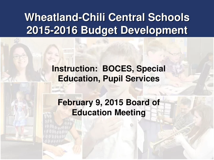 wheatland chili central schools