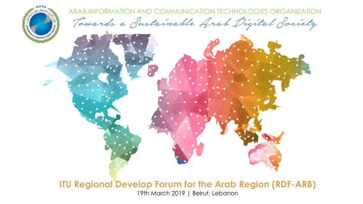 itu regional develop forum for the arab region rdf arb