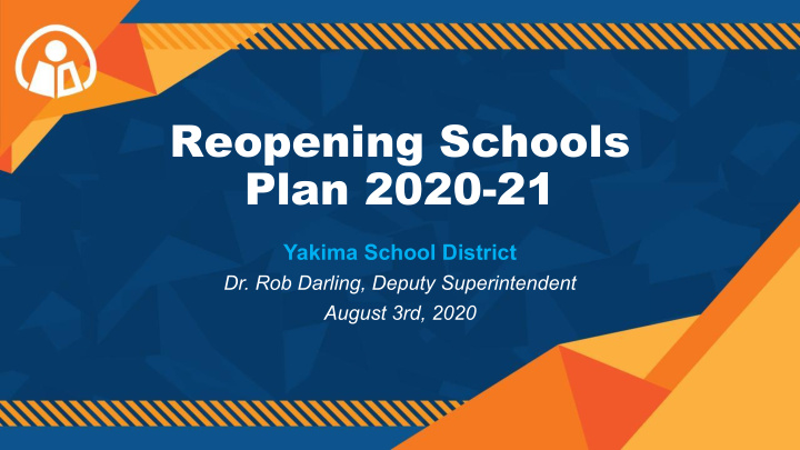 reopening schools plan 2020 21