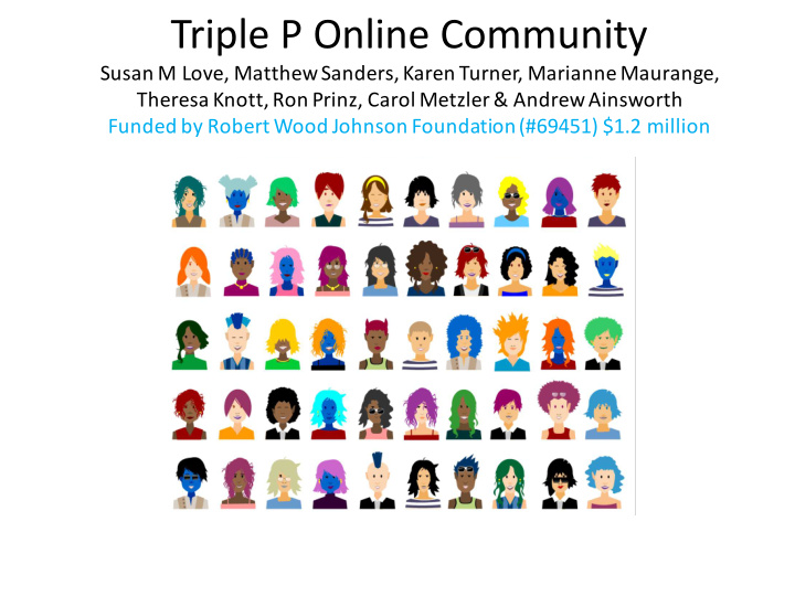 triple p online community