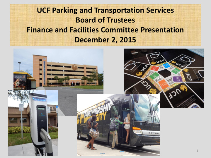 ucf parking and transportation services board of trustees