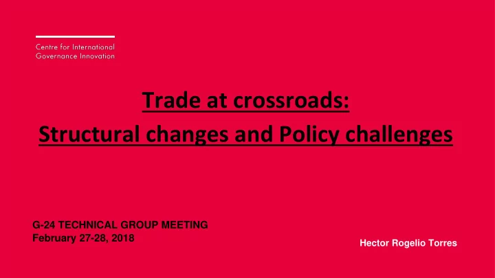 g 24 technical group meeting february 27 28 2018 hector