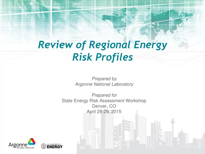 risk profiles