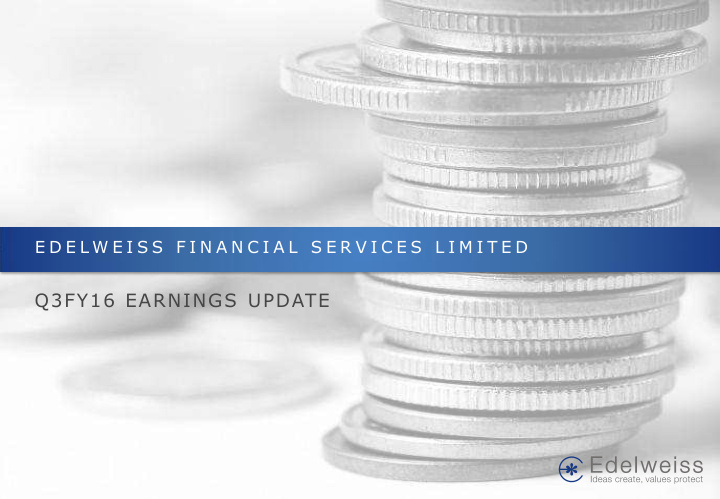 q3fy16 earnings update
