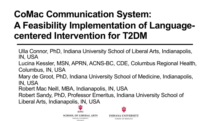 comac communication system a feasibility implementation