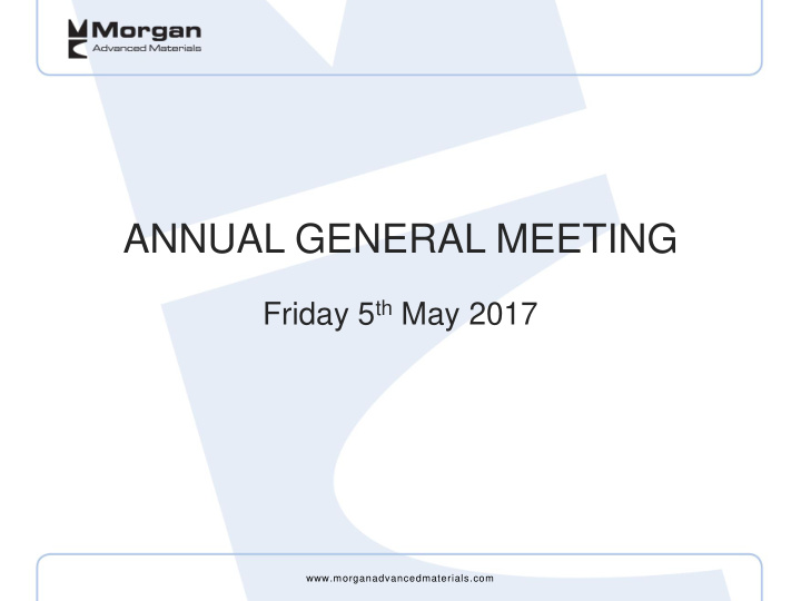 annual general meeting