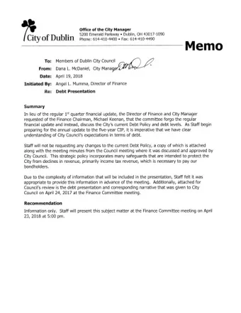 Capital Financing  Presentation Purpose/Desired Outcomes  An understanding of the following: