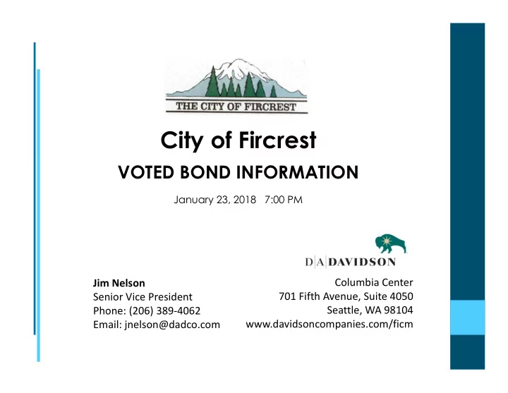 city of fircrest