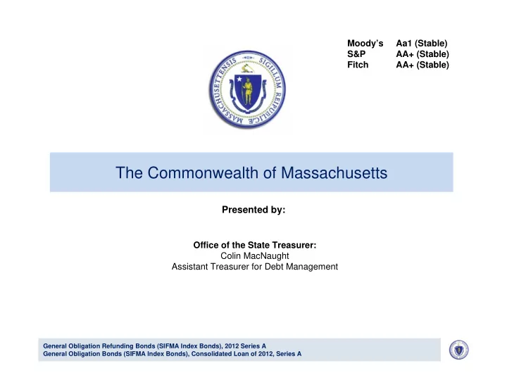 the commonwealth of massachusetts