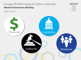 Legislative  Authority  Employee Financial Snapshot   March 2017  Profit/Loss  $134,788