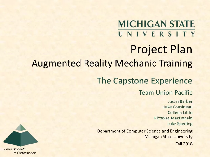 project plan