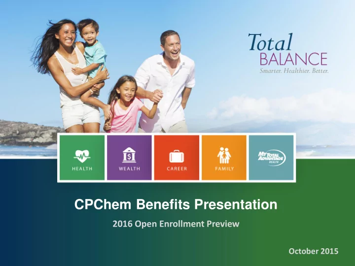 cpchem benefits presentation