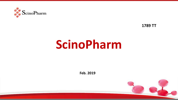 scinopharm