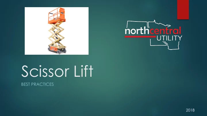 scissor lift