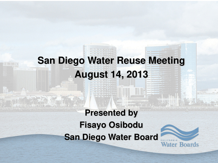 san diego water reuse meeting august 14 2013