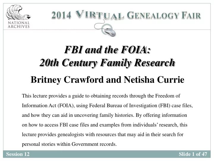 fbi and the foia