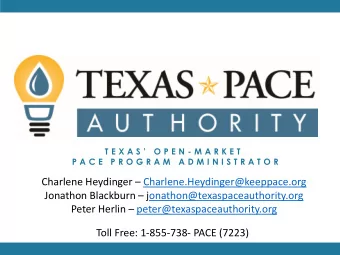 Charlene Heydinger  Charlene.Heydinger@keeppace.org  Jonathon Blackburn