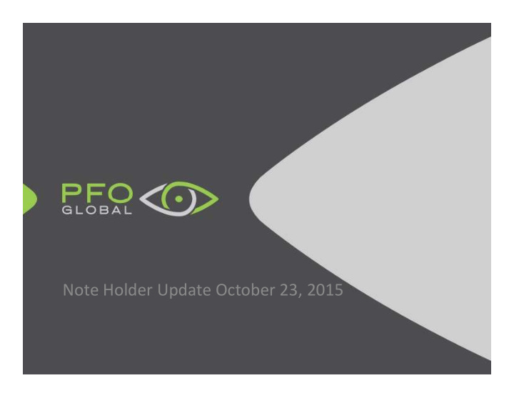 note holder update october 23 2015 legal notices and