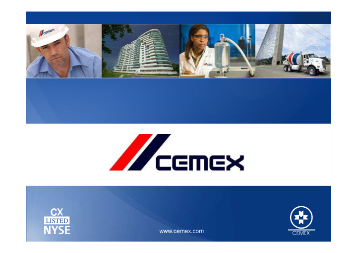 cemex com cemex global profile
