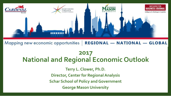national and regional economic outlook