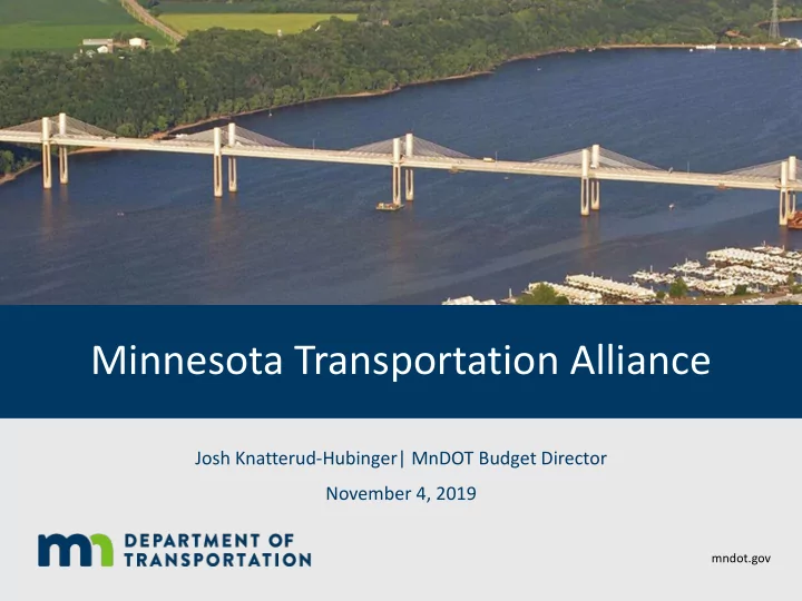 minnesota transportation alliance