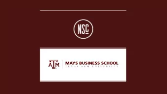 Welcome Class of 2020  Mays Business School  2016 New Student Conference  This Mornings Goals
