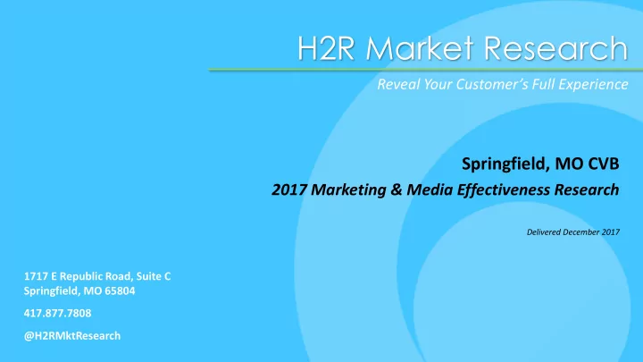 h2r market research