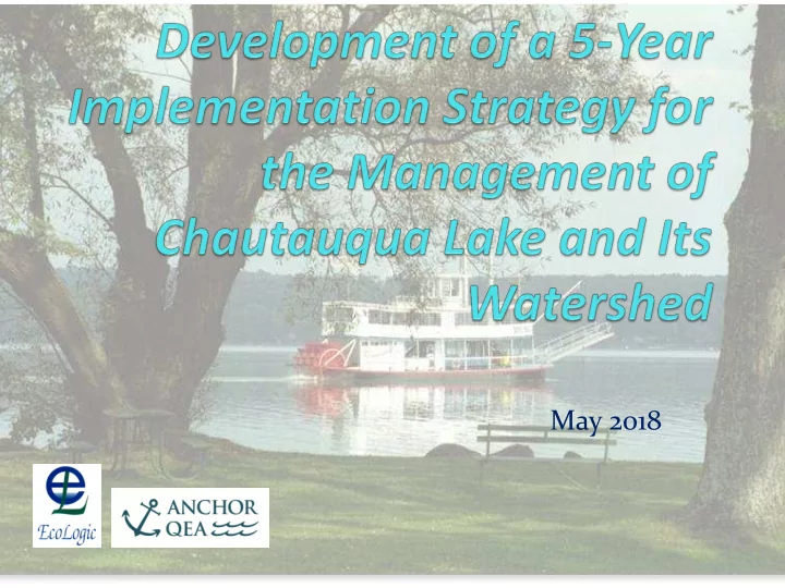 may 2018 presentation outline