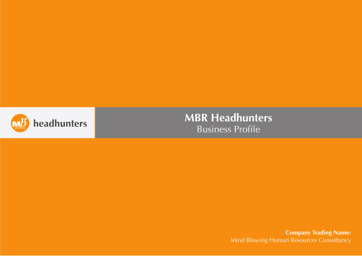 mbr headhunters