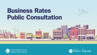 Why are rates important for NI?  The Context  Rates (domestic &amp; non-domestic) generate