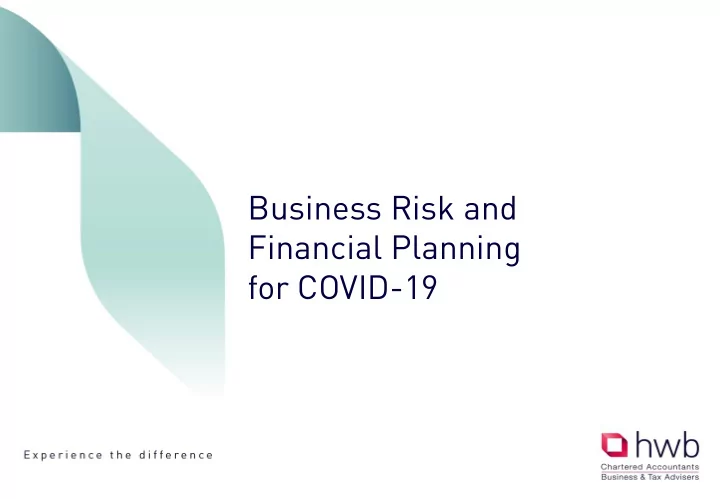 financial planning