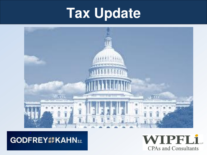 tax update topics covered