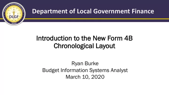 department of local government finance int introdu oduct