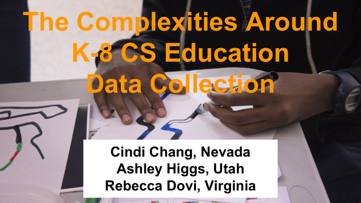 the complexities around k 8 cs education data collection
