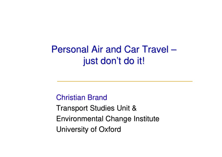 personal air and car travel personal air and car travel