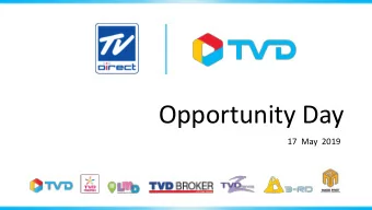 Opportunity Day  17  May  2019  Corporate Information  Number of Shares  Established  650.29