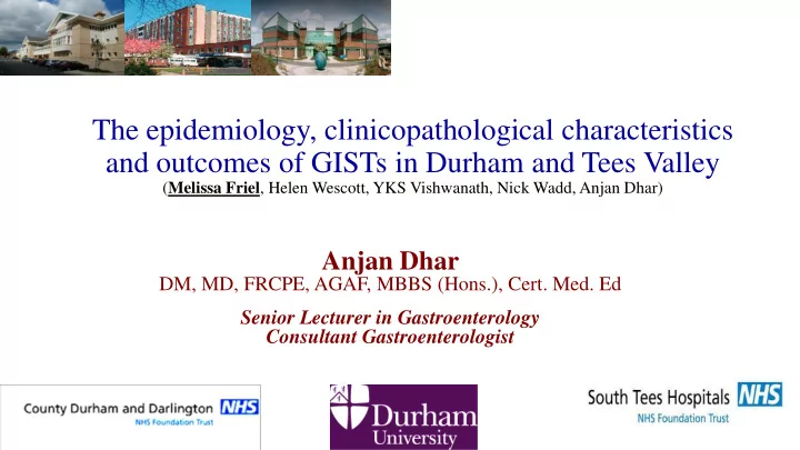 the epidemiology clinicopathological characteristics