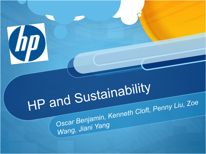 about hp living progress perception of sustainability
