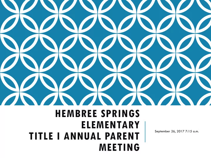 meeting hse student overview