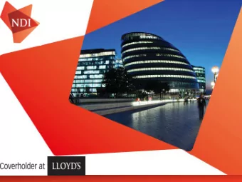 Vessel Lay-up Lineslip  By  Daniel Adriel Septiano, S.H., LL.M  Who are NDI Insurance &amp;