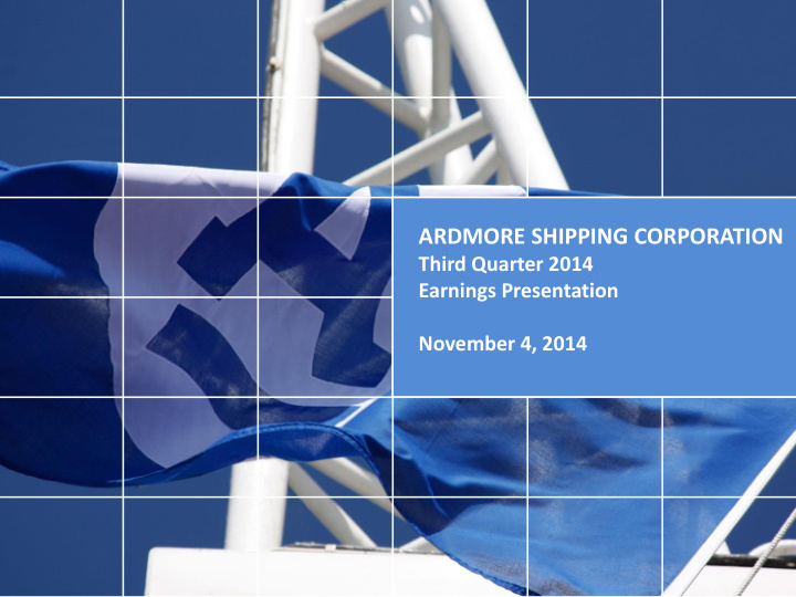 ardmore shipping corporation