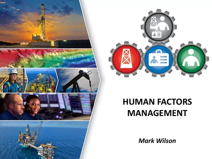 human factors
