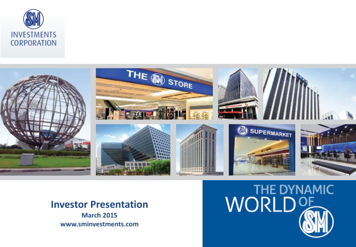 investor presentation