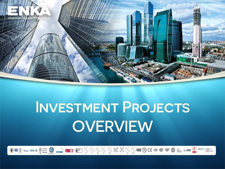 investment projects overview investment projects