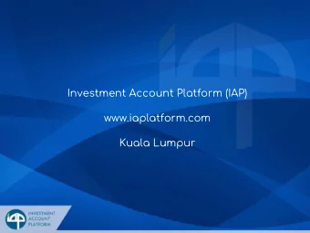 www.iaplatform.com  Kuala Lumpur  GLOBAL ISLAMIC ECONOMY  Source: State Of The Islamic Economy