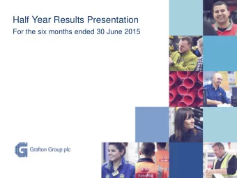 2  Gavin Slark  Group CEO  Introduction &amp; Highlights  3  Agenda  Introduction &amp; Highlights